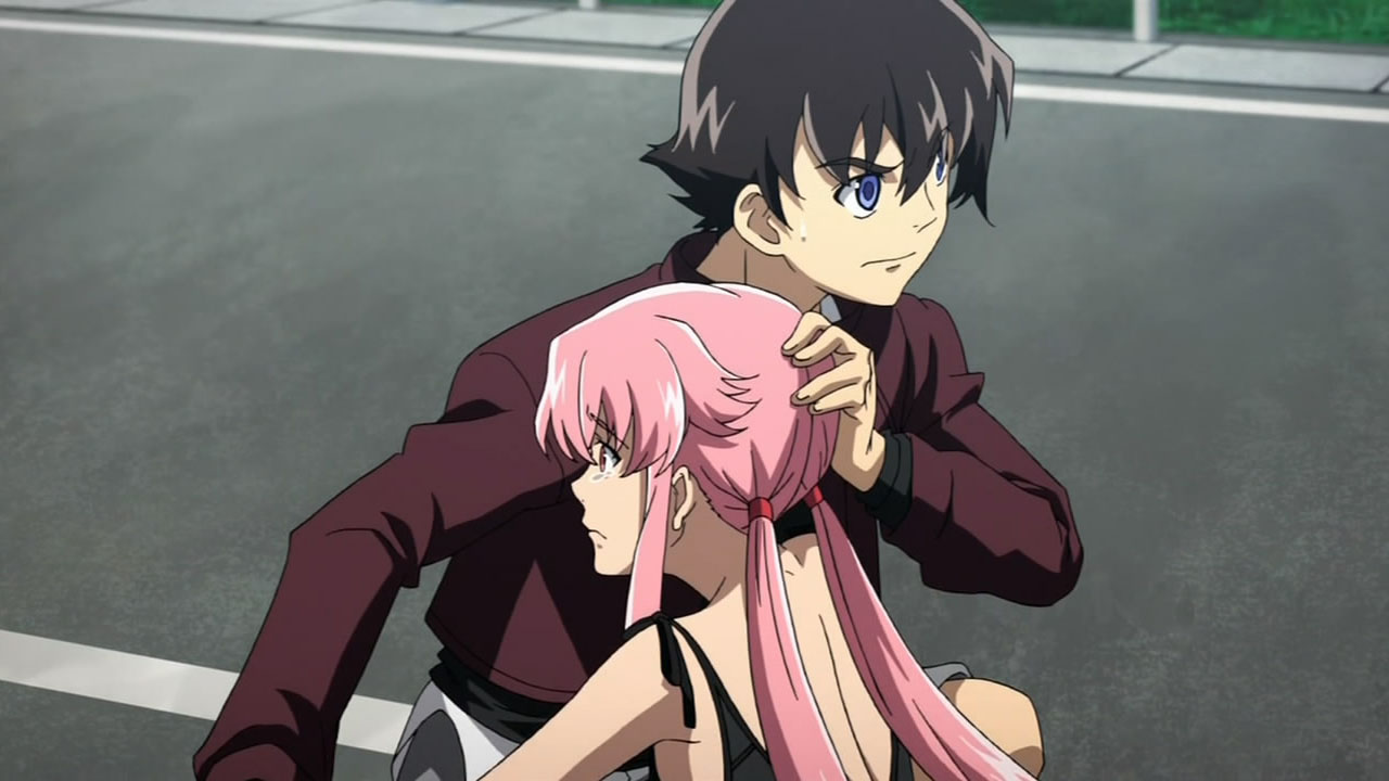 mirai nikki - Why does Eighth have such an oversized head? - Anime
