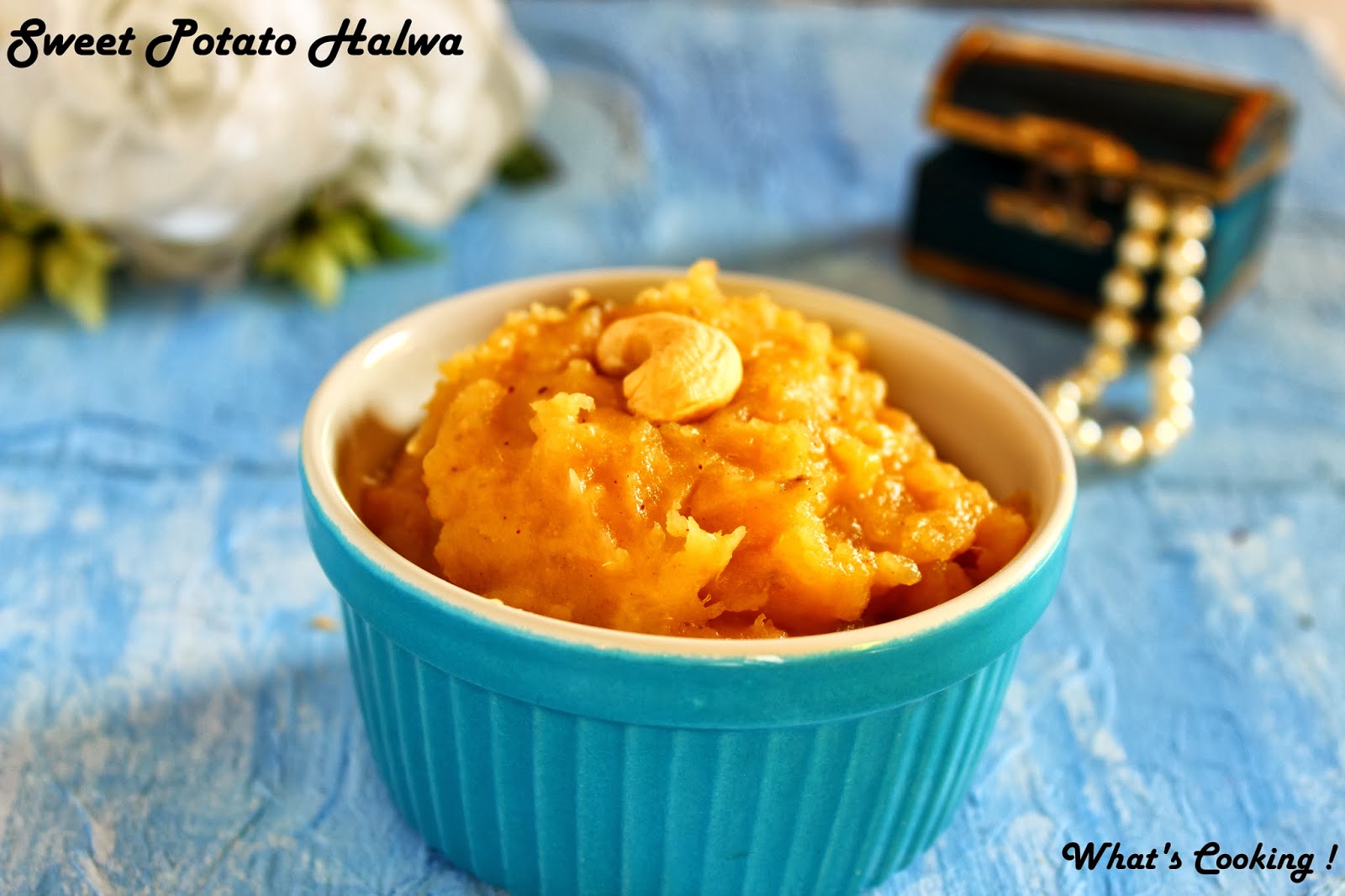 The Noisy Kitchen Sweet Potato Halwa