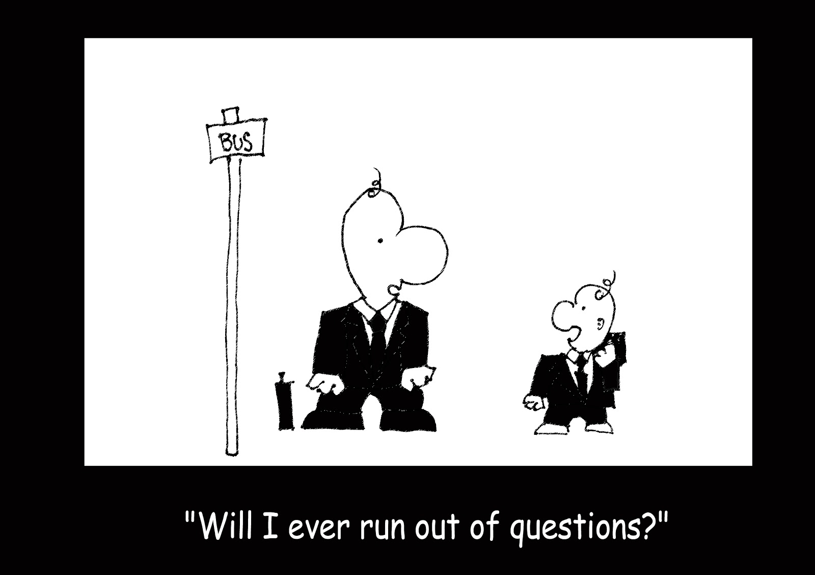 Cartoon Asking Question