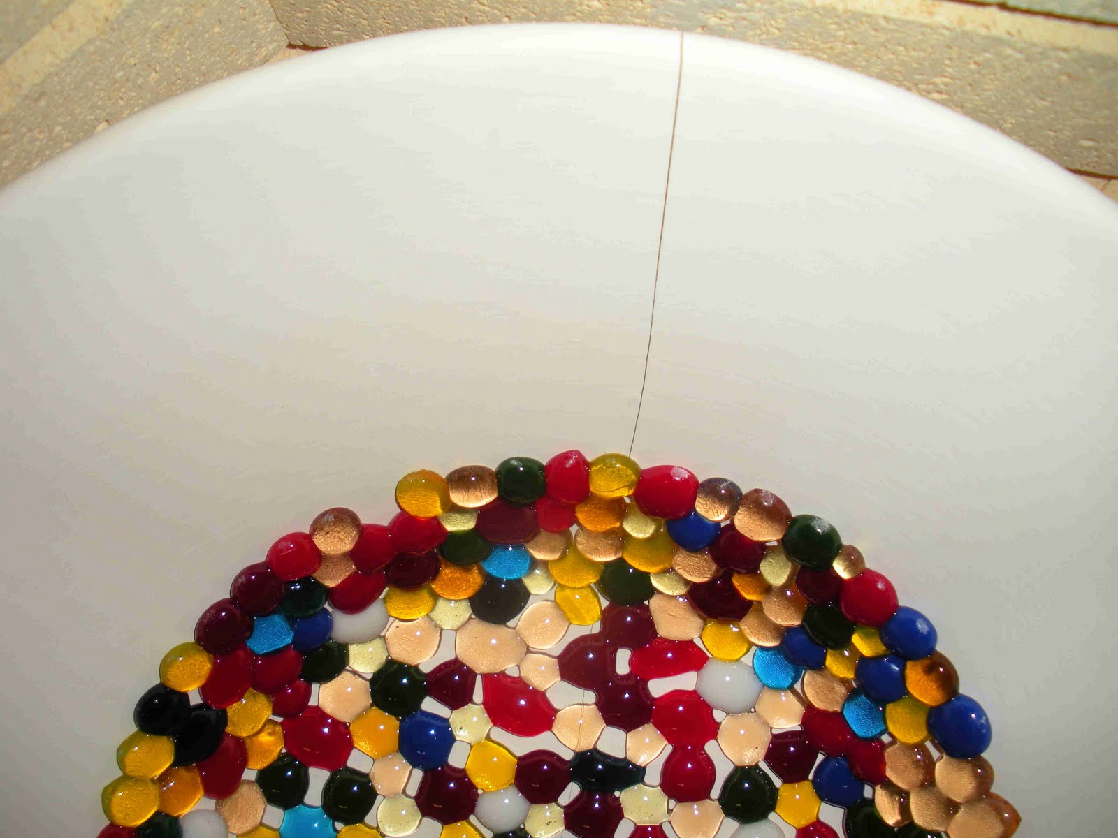 Glass Musings Jelly Beans from Leftovers