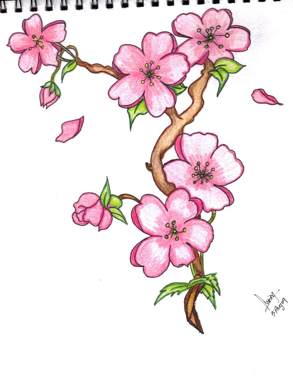 Sweet Flowers Delights: Flower Drawing
