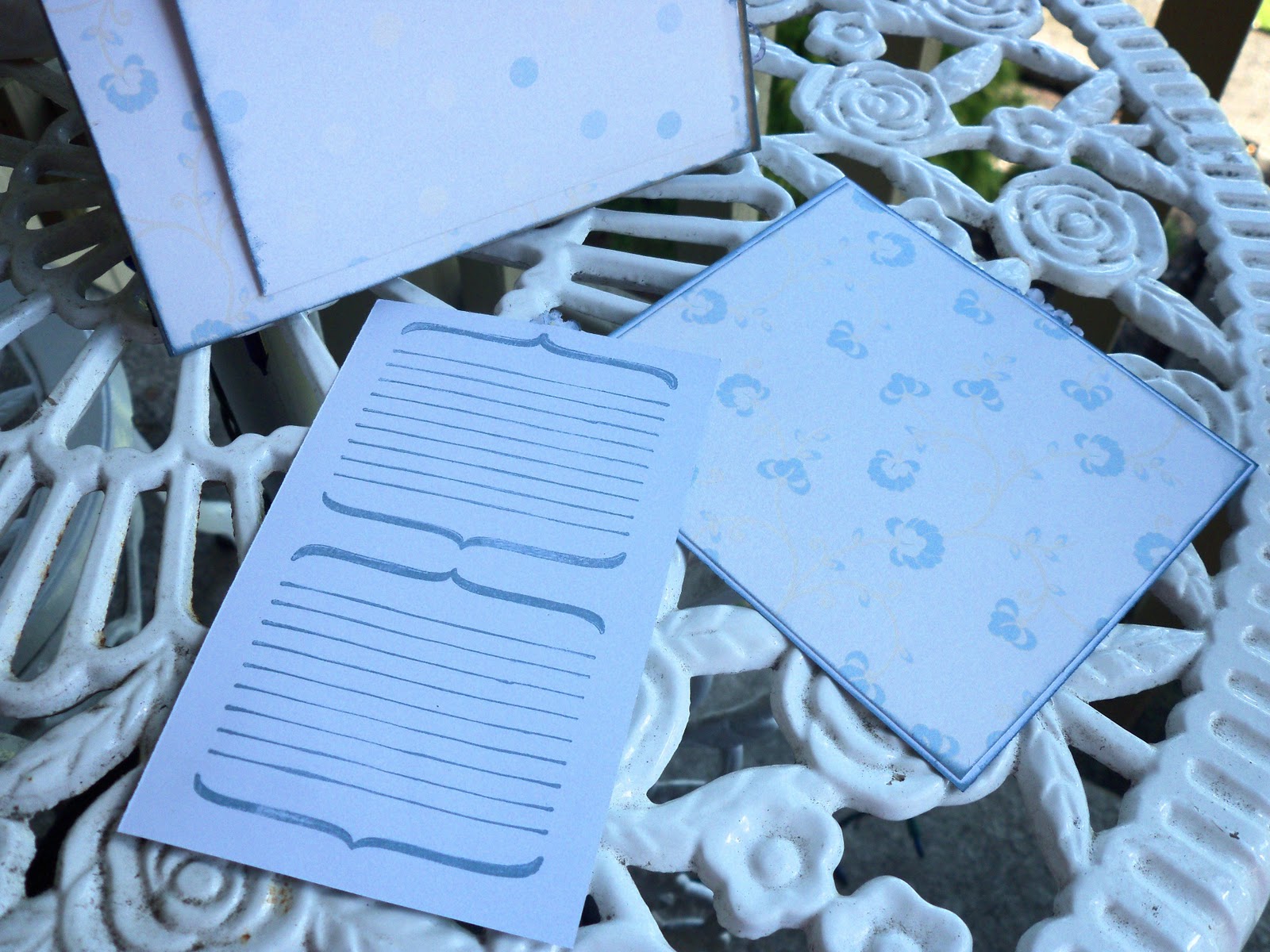 My Favor8 Blog Brown Bag Greeting Card Mini Album 2