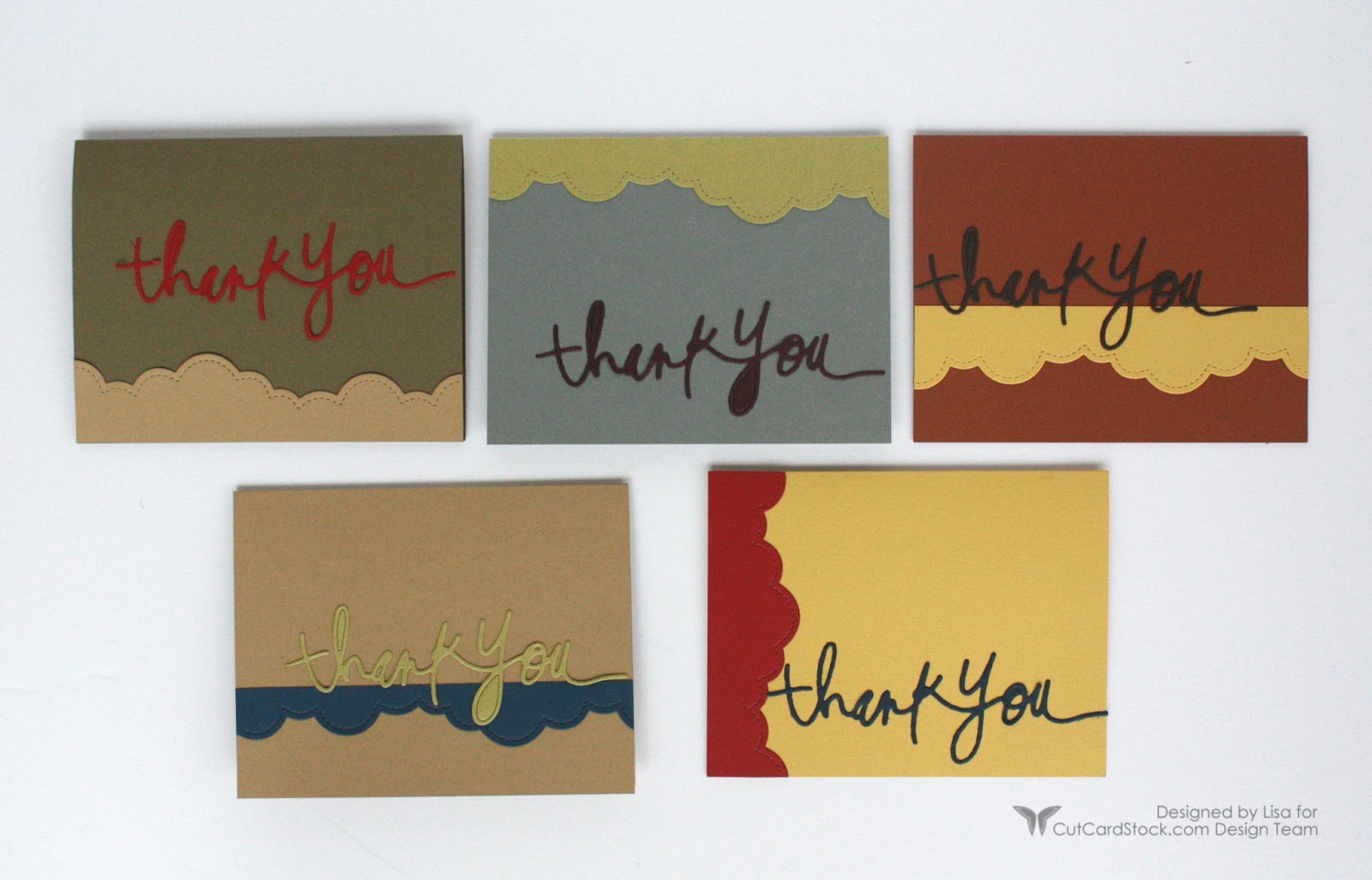Thank You Card Gift Set