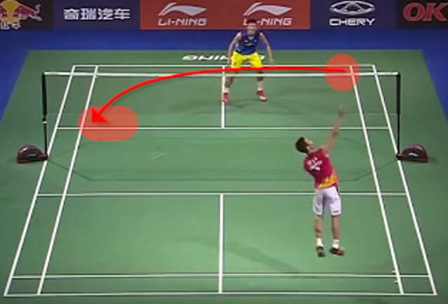 Teknik dasar cara melakukan pukulan dropshot pada