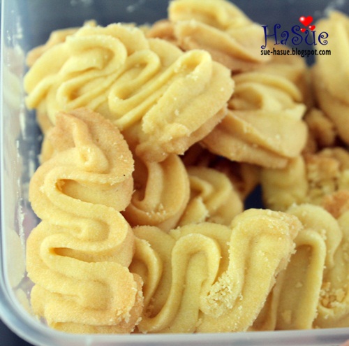 Resepi Biskut Danish Butter Cookies