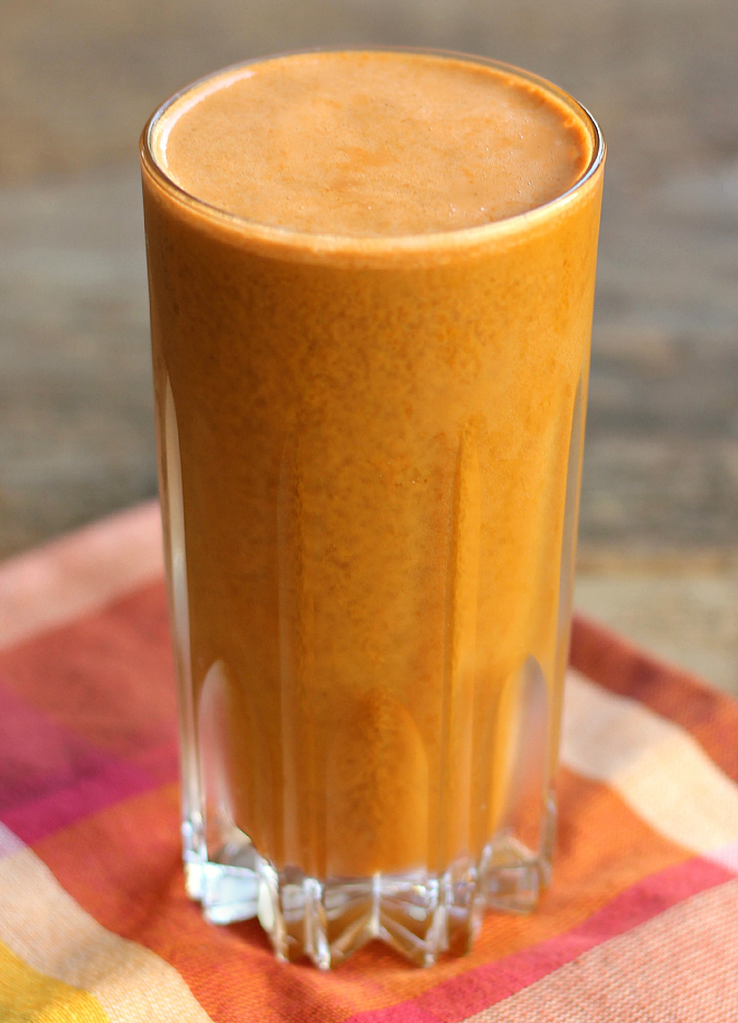 love, laurie carrot, apple, ginger, cucumber, and kale juice