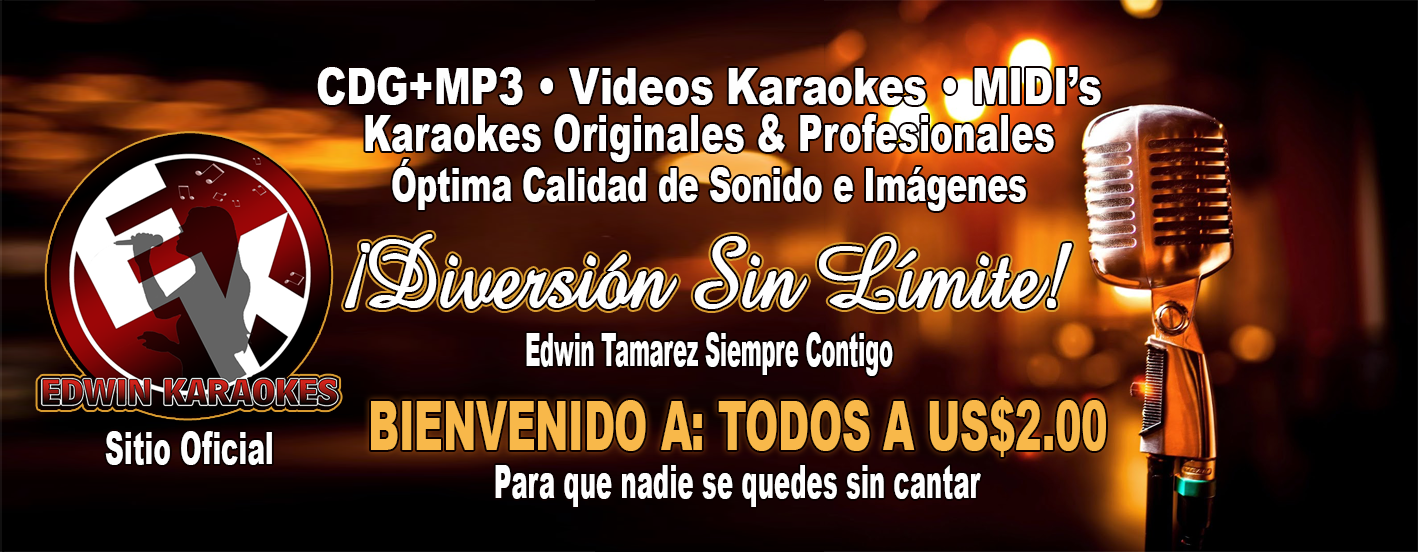 Edwin Karaokes Todos A US$2.00