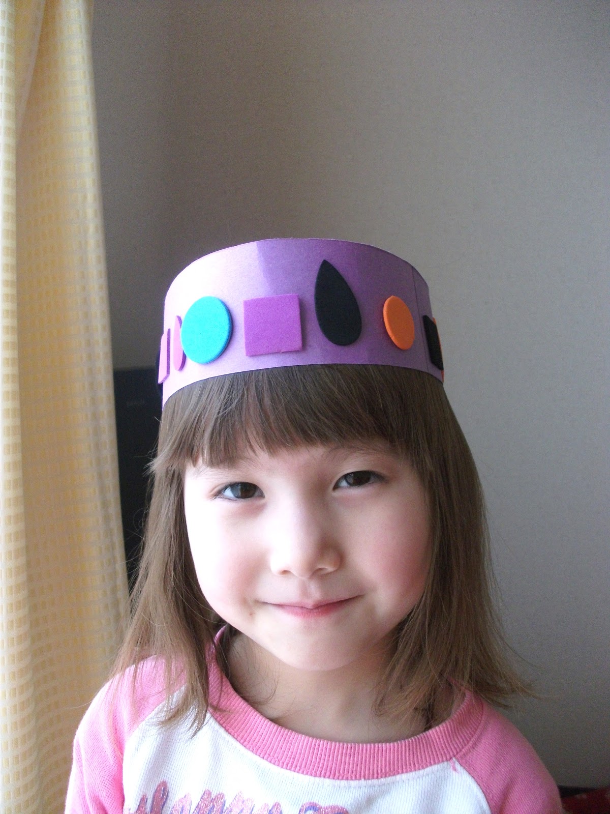 Preschool Crafts for Kids* Shapes Pattern Headband Craft