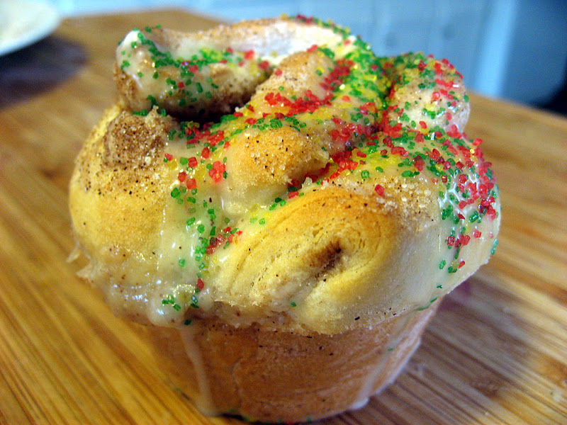 King Cake Cupcakes (Using Crescent Rolls!) Tutorial The Virtuous Wife
