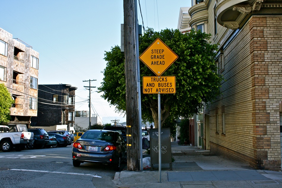T and T Photographing the Legendary Steep Hills of San Francisco