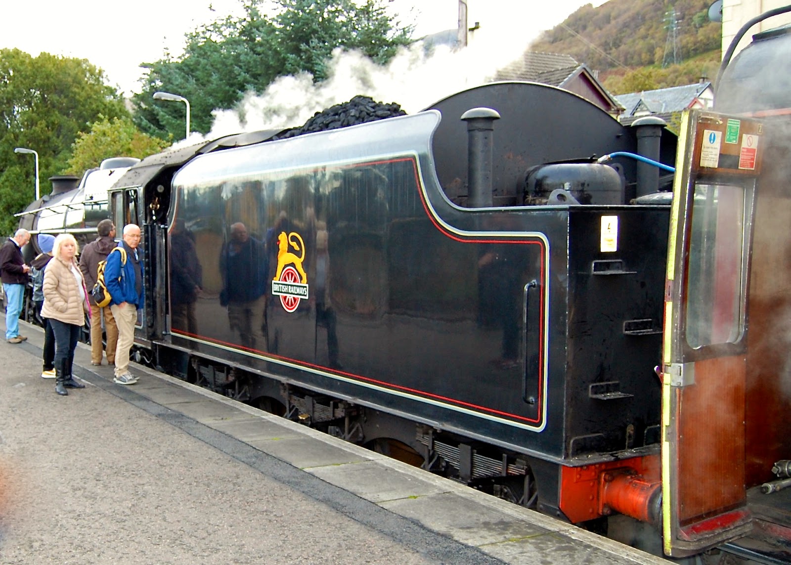 Jacobite Steam Train coal tender
