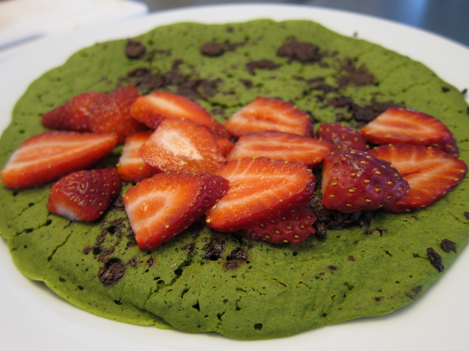 Dining for Two Easy to Make Green Tea Crepes Beautiful, Creative, Green!