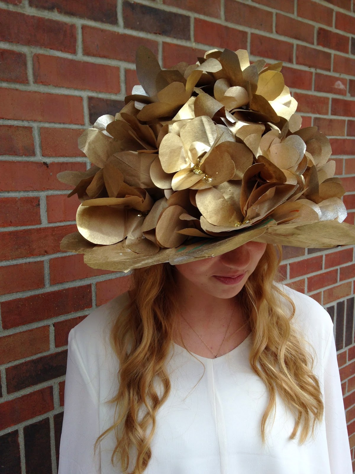 Adventures of Creativity. Student Work Paper Bag Hats