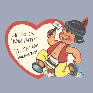 Newspaper Rock: Vintage Indian valentines
