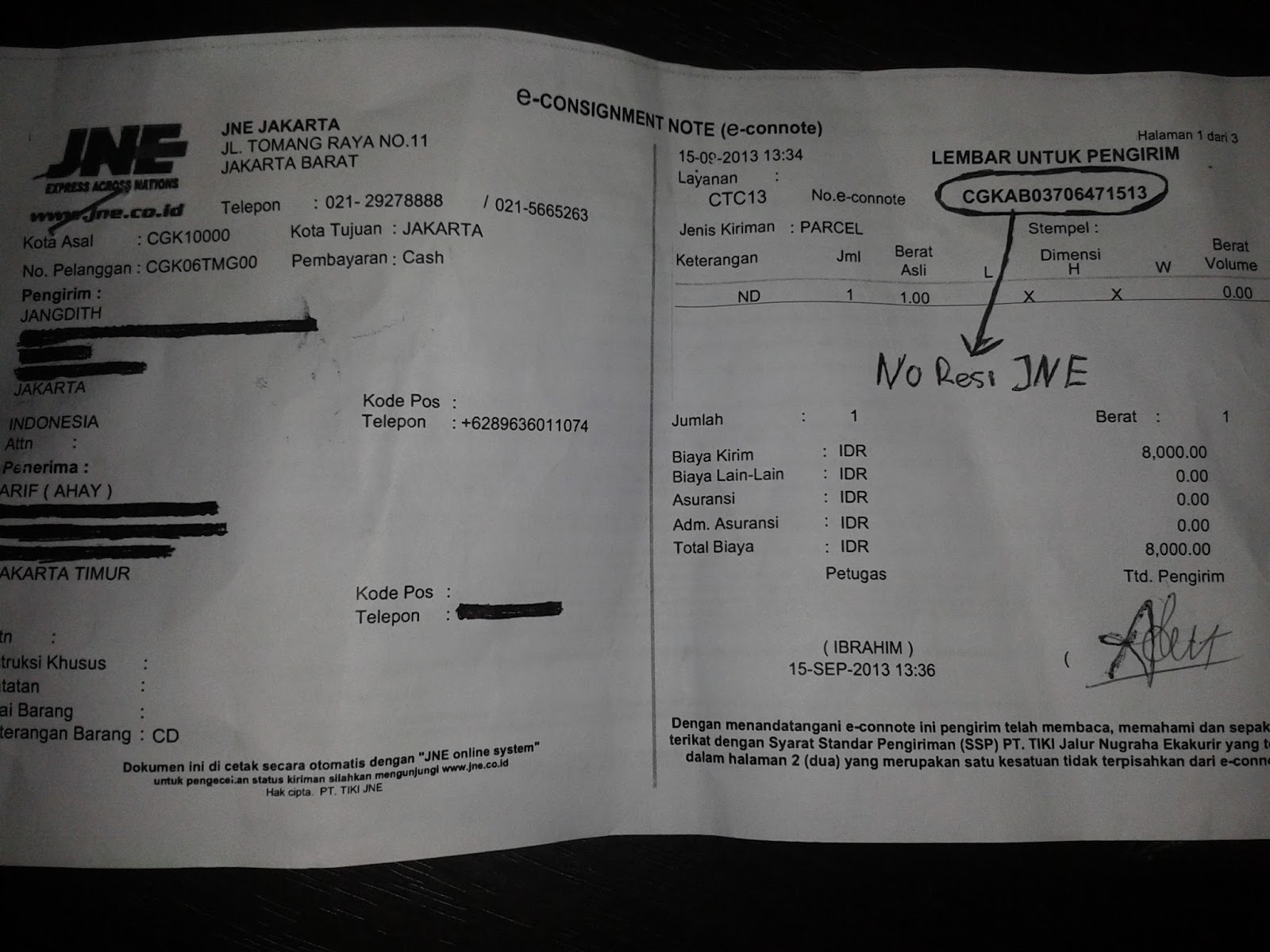 Cek No Resi Jne Gresik | cek no resi jne jangdith com Cek No Resi Jne Gresik | cek no resi jne jangdith com
