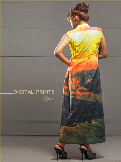 Shariq Digital Prints Lookbook 2013-22