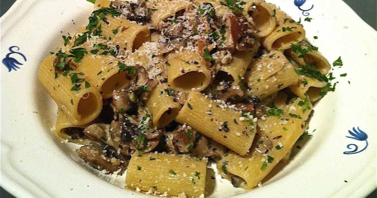 Not Another Food Hero!! Rigatoni Con Porcini E Portobello
