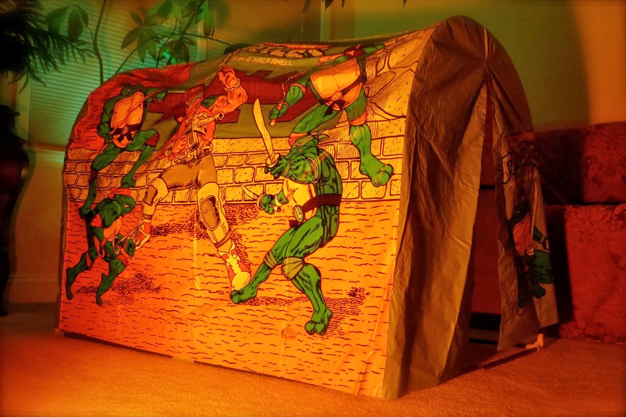 Vintage ERO Teenage Mutant Ninja Turtles Slumber Play Tent TMNT