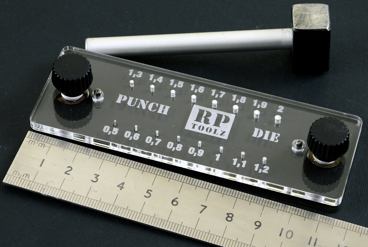 The Modelling News Benchtop Tool Review RP TOOLZ Punch and Die Tool