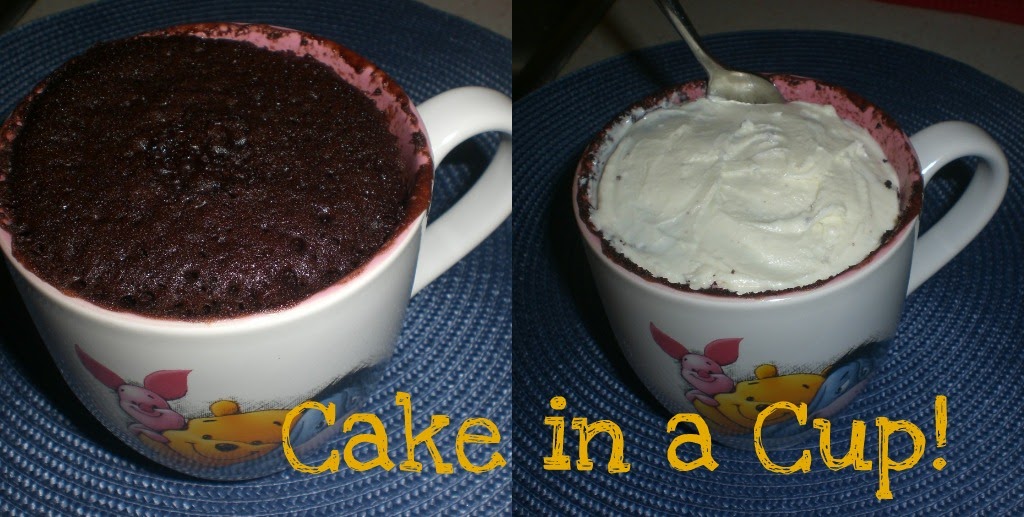 Homemakin and Decoratin Cake in a Cup