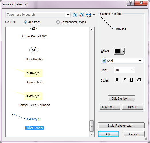ForestGIS » Dica de ArcGIS Label com seta indicadora, como fazer?