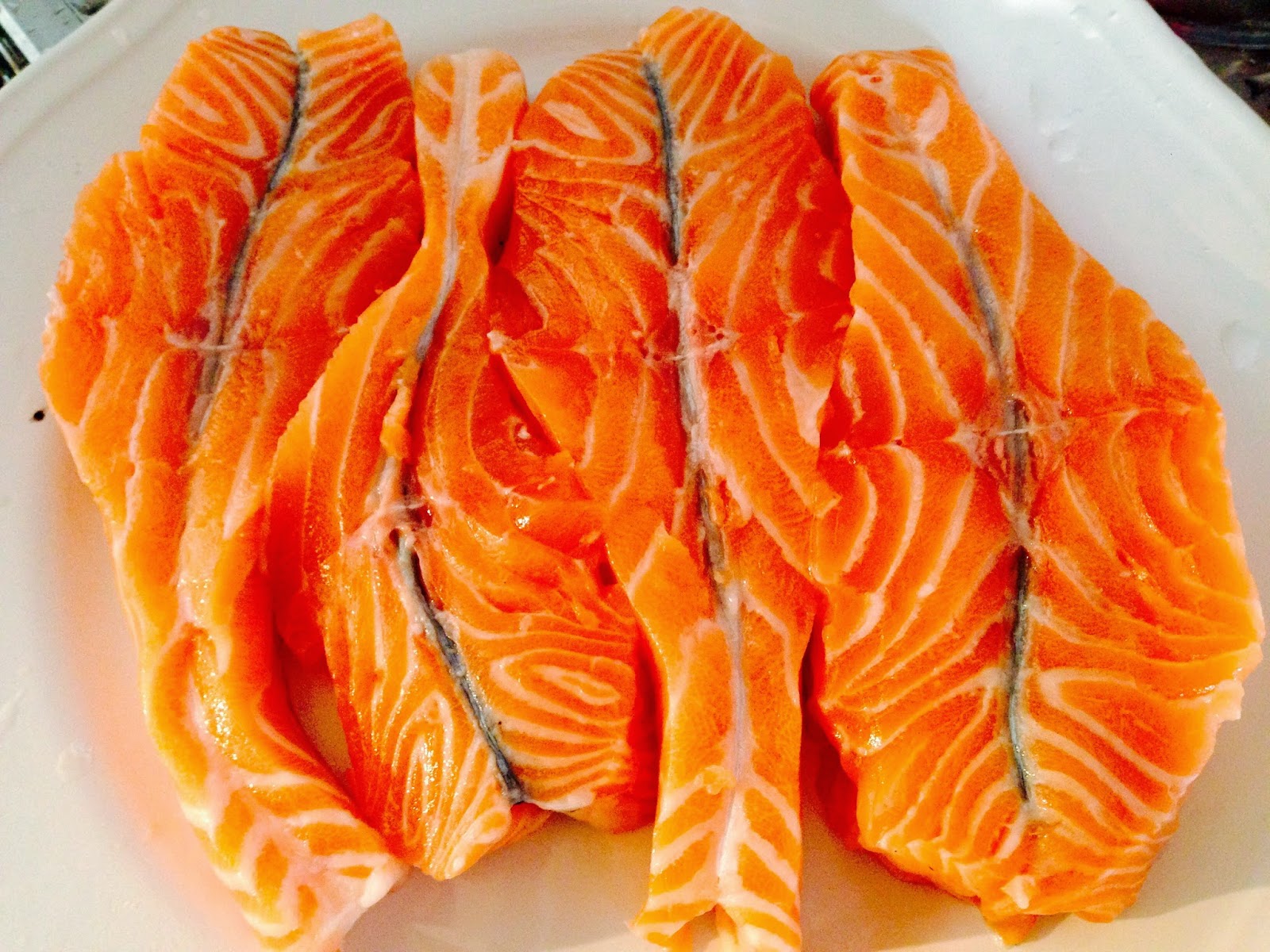 Gridiron butterflied salmon Opening of the BBQ season Arctic Cloudberry