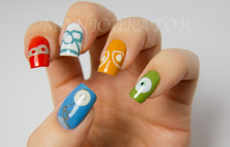 31dc Day 23 Inspired By A Movie Pixar Nail Art