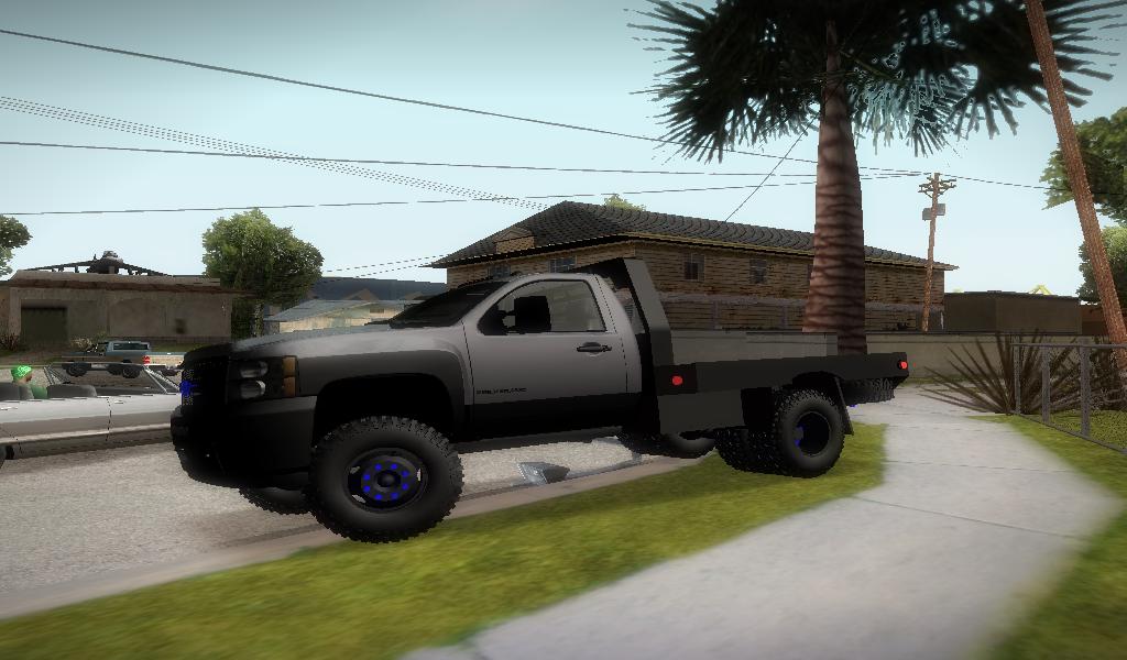 GtaAutosVenezuela Chevrolet Silverado C3500 HD 2012 Chasis 4X4 Rustico V2