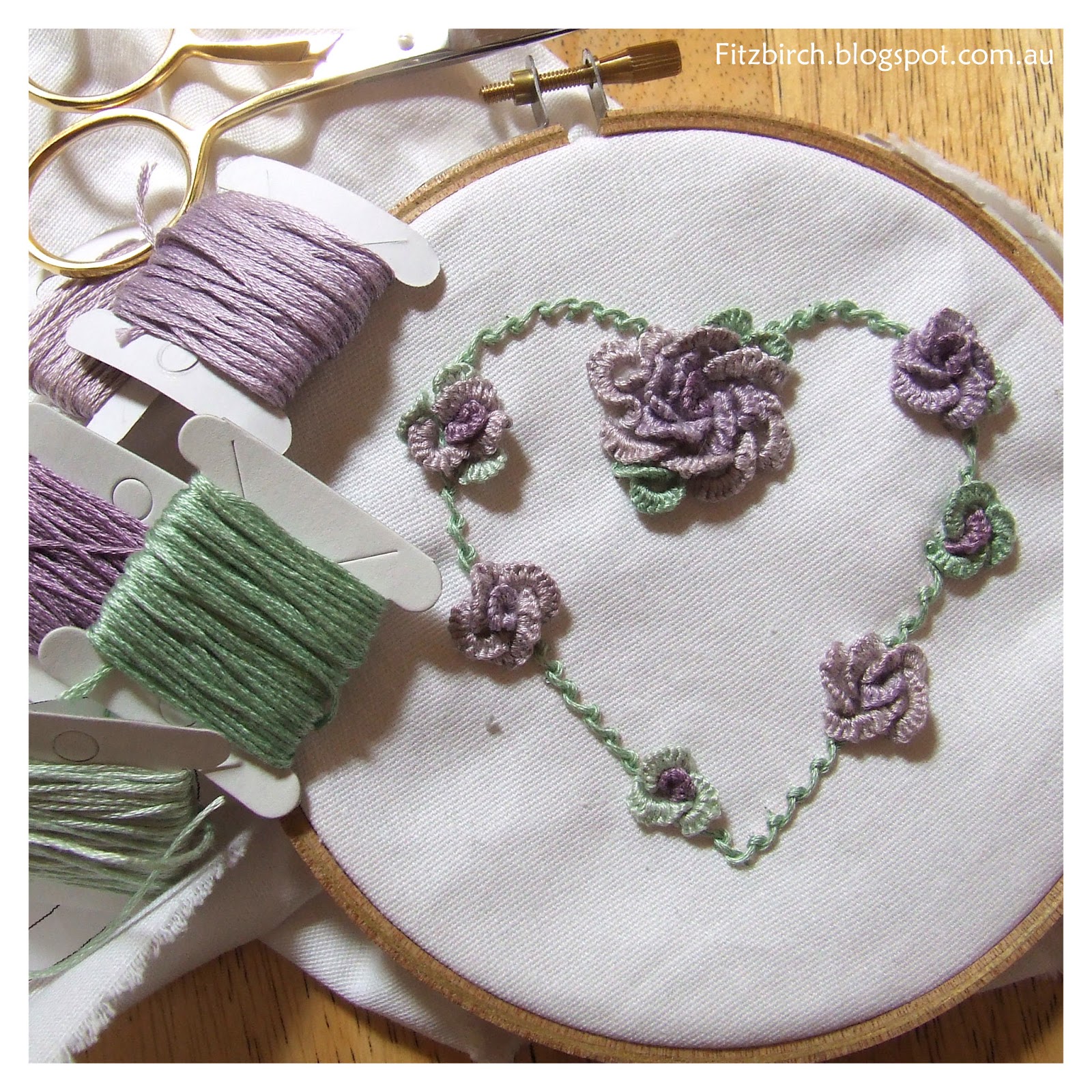 Fitzbirch crafts wilsonagirardj rose heart Fitzbirch crafts wilsonagirardj rose heart