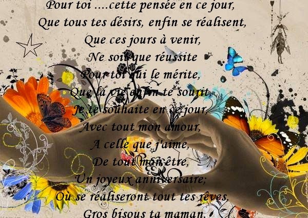 Texte Anniversaire Pour Sa Fille Texte Anniversaire Pour Sa Fille