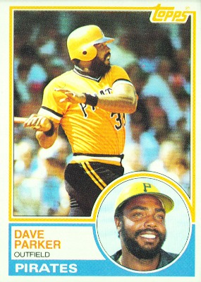1983 Topps Blog: #205 Dave Parker - Pittsburgh Pirates