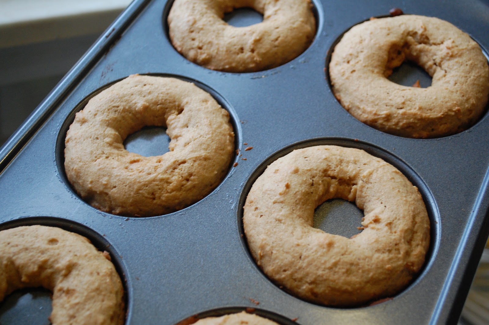 The Spinach Project Baked Honey Whole Wheat Donuts