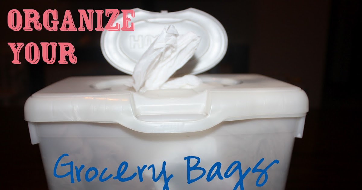 Customized Creations Organize It Friday Grocery Bags