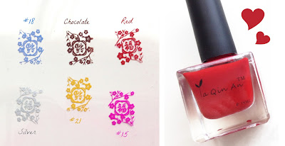 Born Pretty Store Best Stamping Polish Red Ya Qin An nail design plate L016
