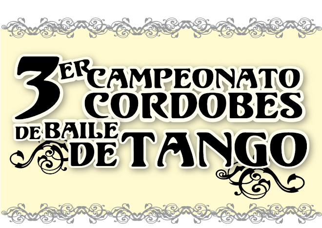 3º CAMPEONATO CORDOBES DE BAILE DE TANGO