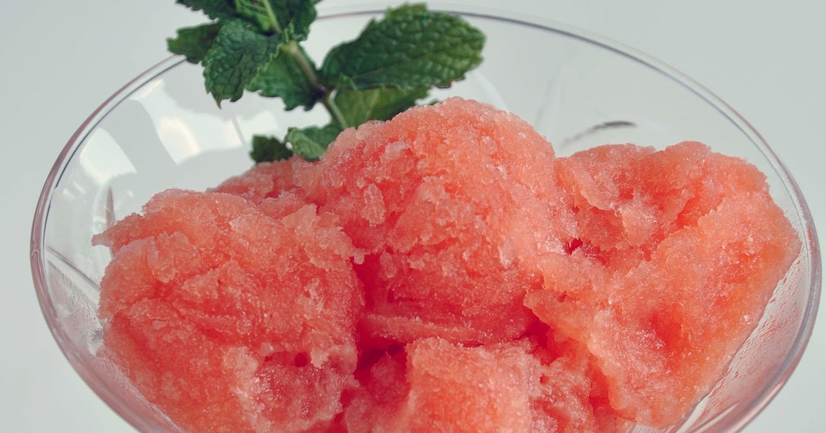 My Carolina Kitchen Granita a flavorful Italian icy dessert made without an ice cream maker