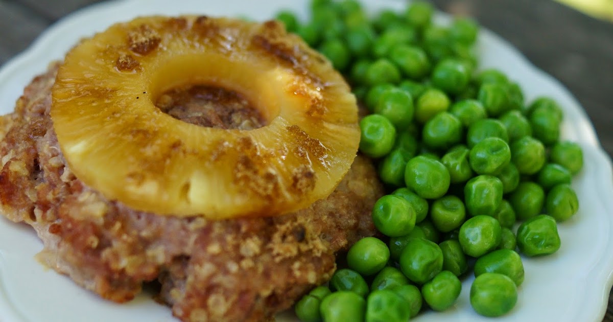 Pineapple Ham Loaf Patties