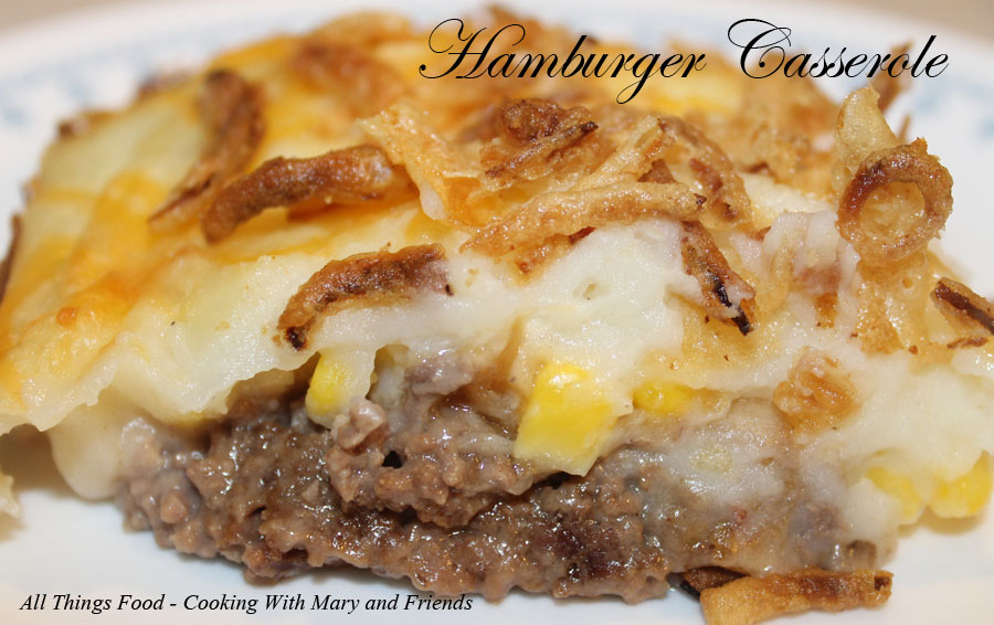 Hamburger Casserole (like Shepard's Pie)