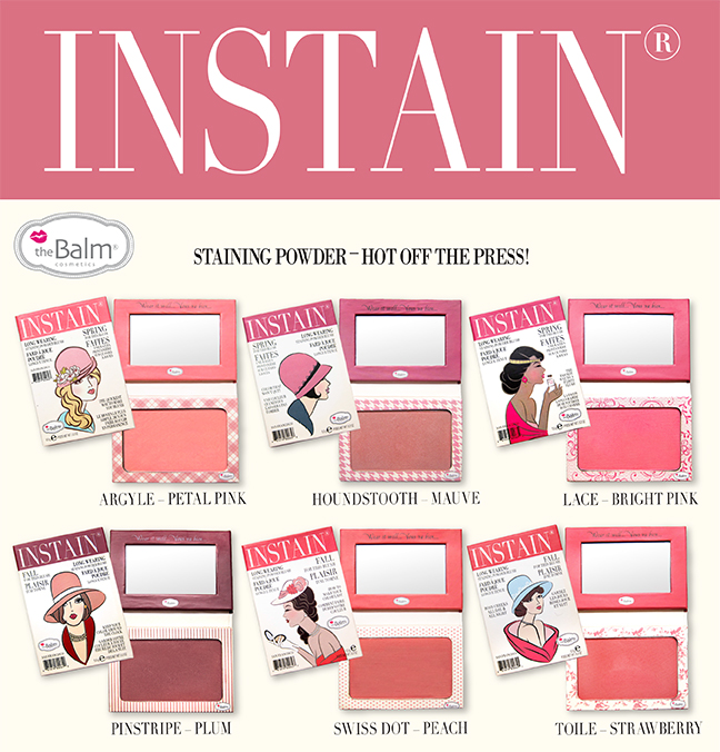 KOZMETİK AYNASİ THE BALM INSTAIN BLUSH / ALLIK PINSTRIPE & HOUNDSTOOTH....