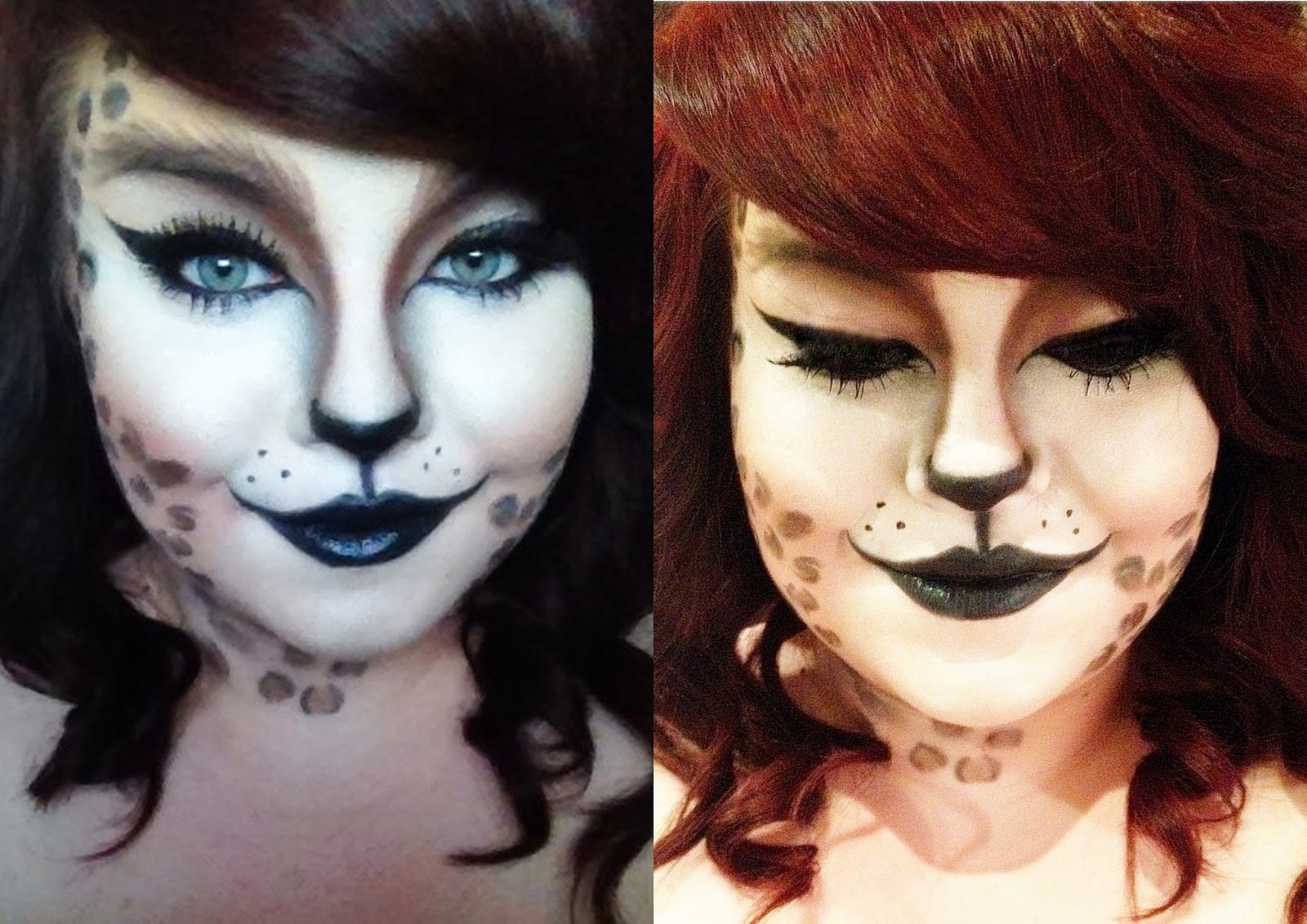 Halloween Cat Makeup She Might Be Loved