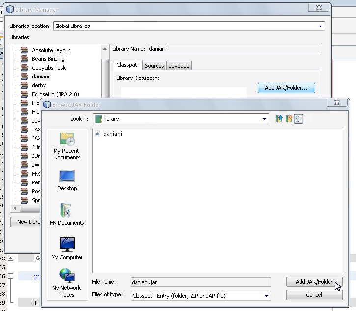 Create Jar File Netbeans 6.8