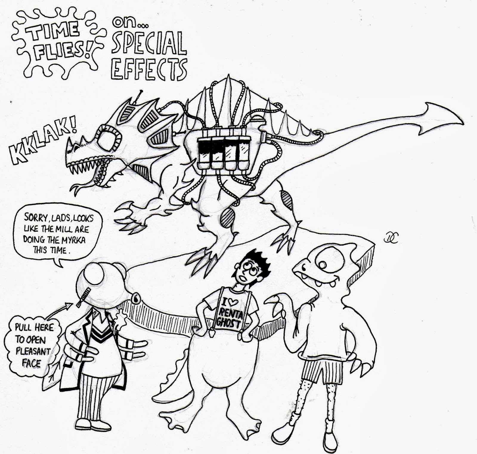 The Tiger Who Came To Tea: Time Flies 4: The Myrka Returns!