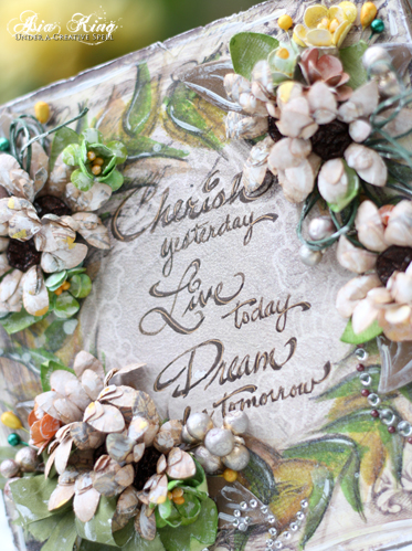 cherish yesterday, live today, dream for tomorrow Stampendous