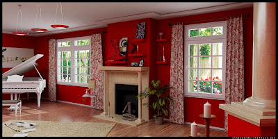 Living rooms In Red Living rooms In Red