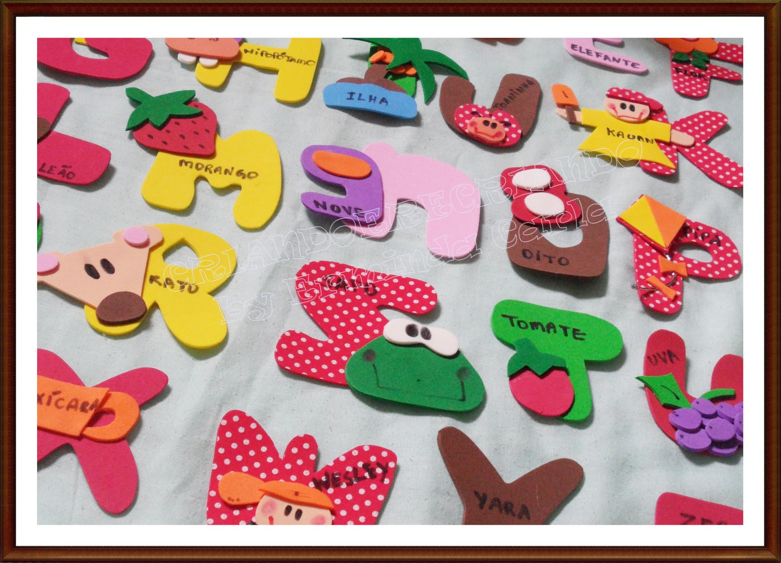 Propostas Para Educacao Infantil Alfabeto Eva Use e abuse de materiais como algodao, palitos. propostas para educacao infantil