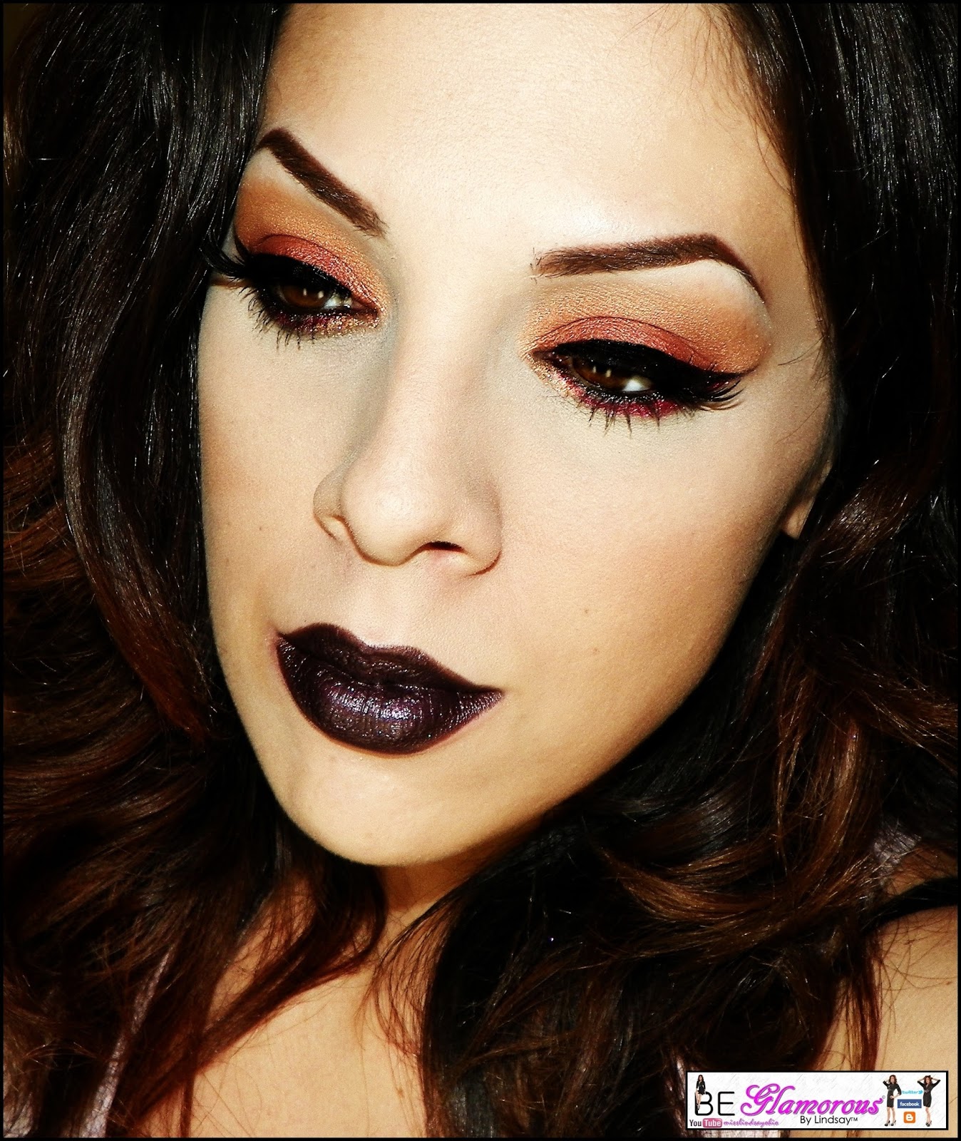 Be Glamorous By Lindsay: Fierce Friday: "Voodoo" Makeup Look