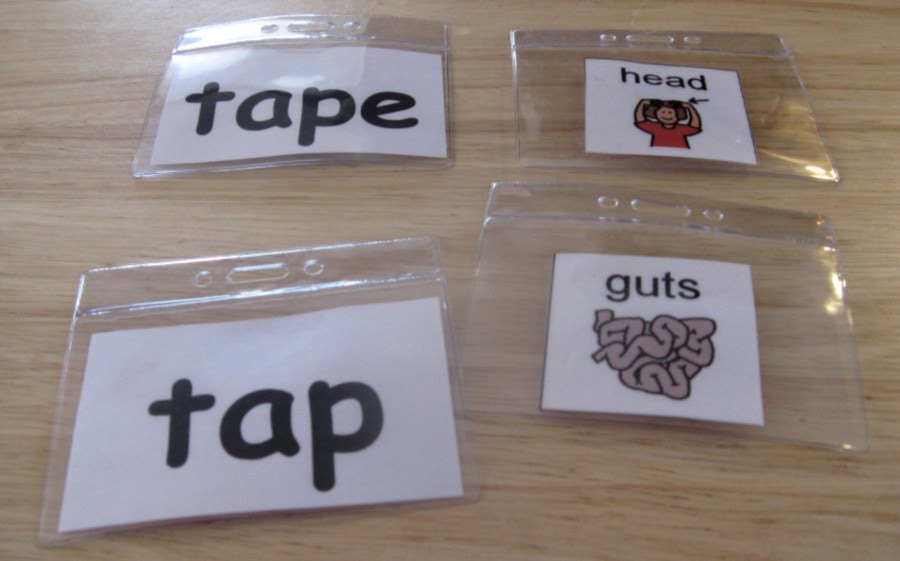 Adapting Creatively A quick alternative to laminating symbols