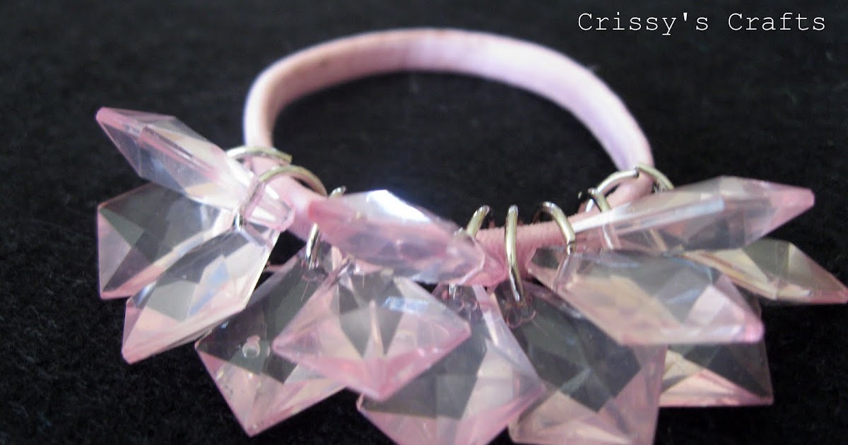 Crissy's Crafts Beaded hair ties