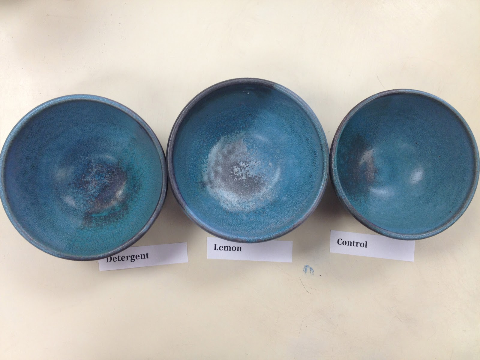 Rachel Dorn Ceramic Sculpture Glaze Leaching Tests