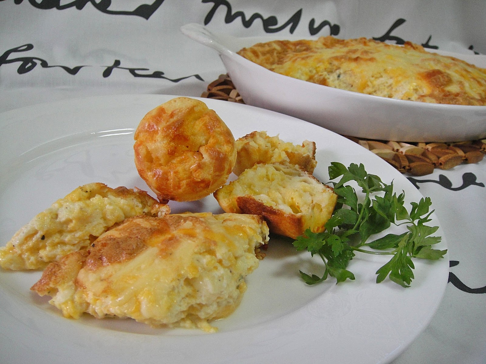 Maryam's Culinary Wonders 365. Egg Pudding/Soufflé